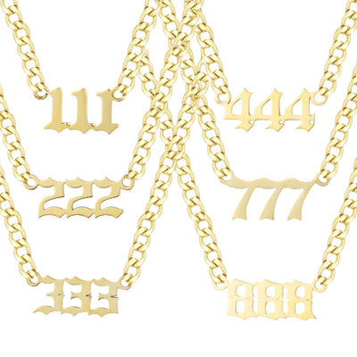 Angel Number Necklace