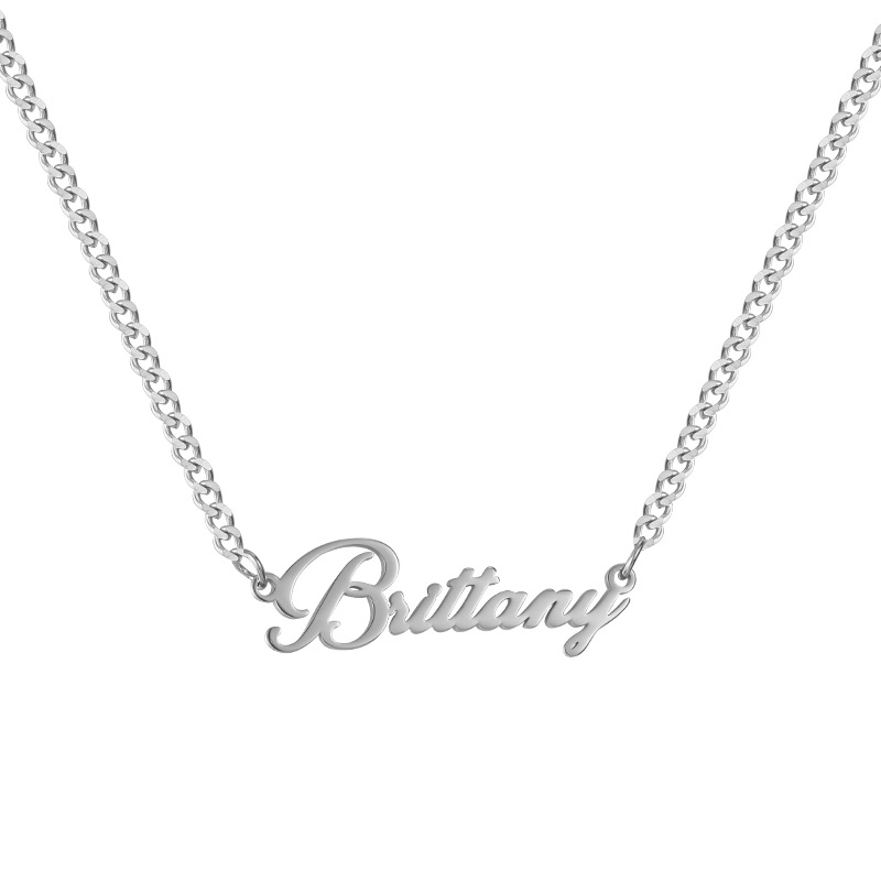 Custom/Personalized Nameplate Curb Necklace