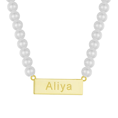 Custom/Personalized Pearl Necklace