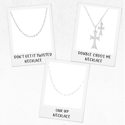 Evry Day Bundle : 3 Piece Necklace Bundle