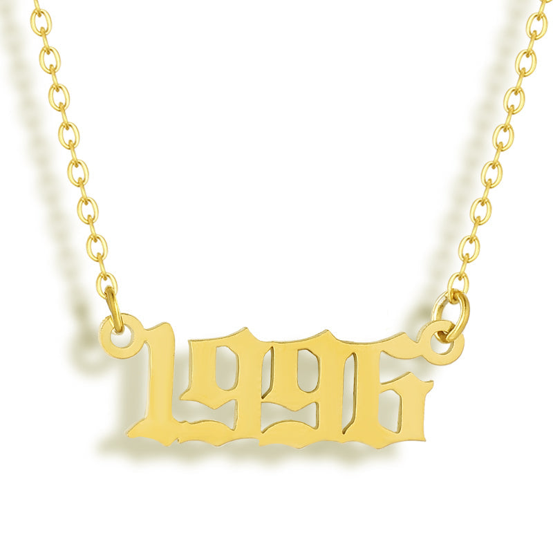 Golden Year Necklace