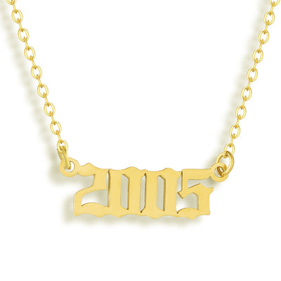 Golden Year Necklace