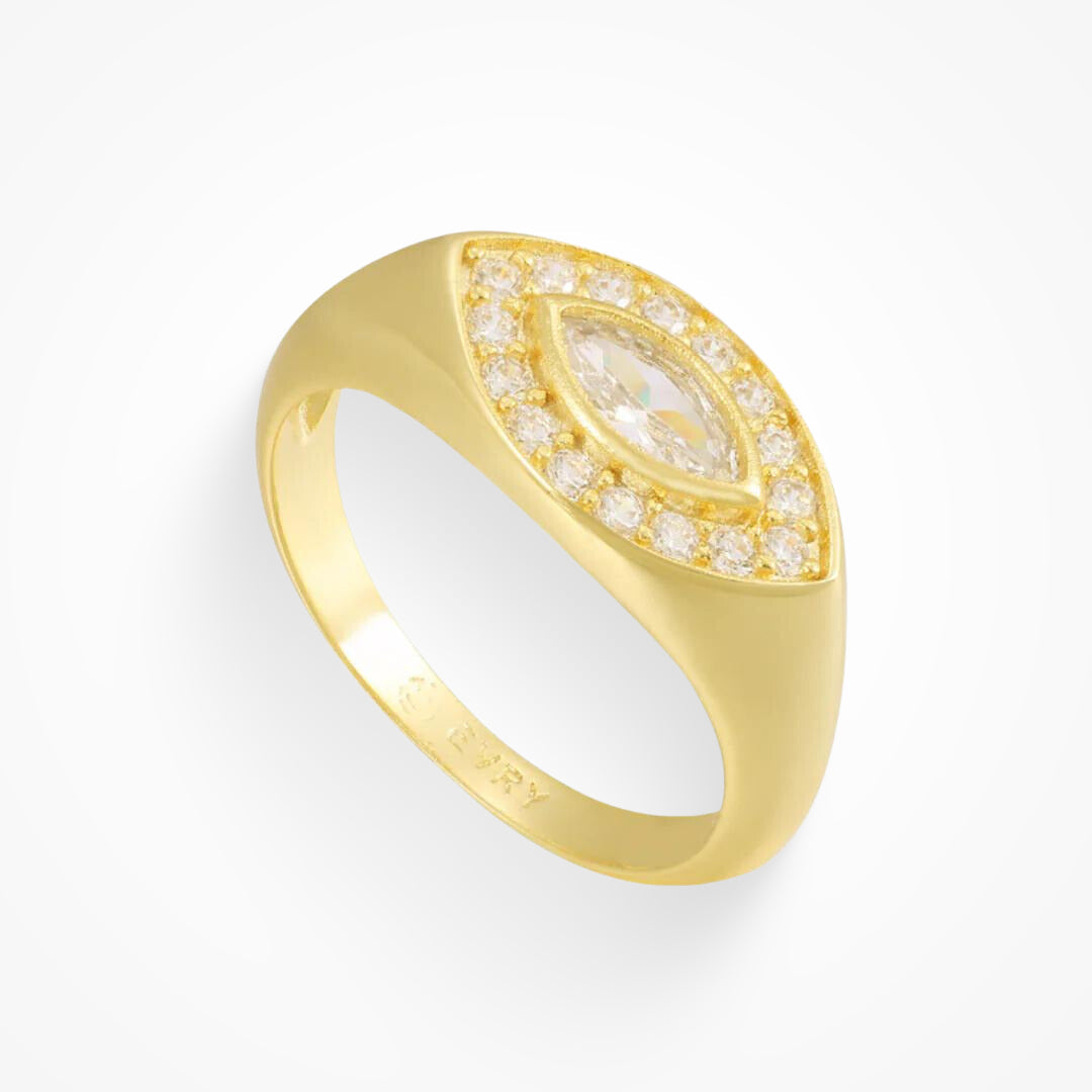 Golden Eye Ring